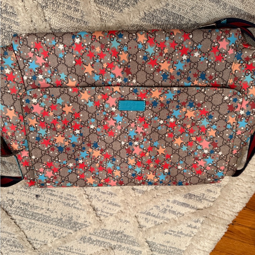 Gucci Print Diaper Bag - Picture 2 of 6